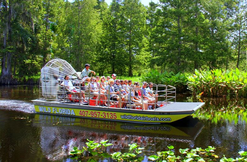 Airboat Tours on Lake Cypress