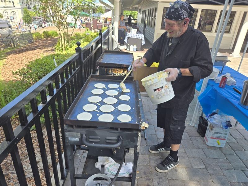 Blueberry Pancake Breakfast