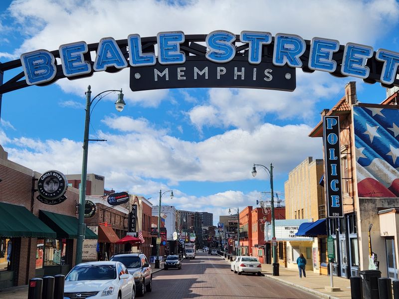 Catch Live Music on Beale Street