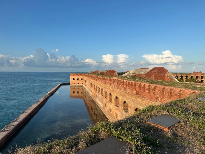 Garden Key Campground, Dry Tortugas National Park (70 miles west of Key West)