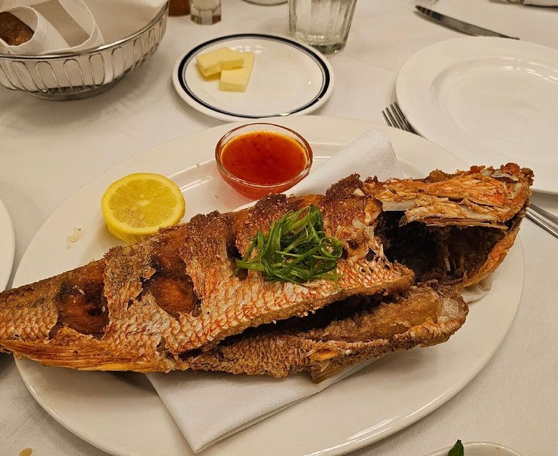 Whole fried Florida pompano (or grilled pompano with citrus)