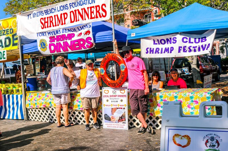 Fort Myers Beach Lions Shrimp Festival (Fort Myers Beach) — March 7–8, 2026