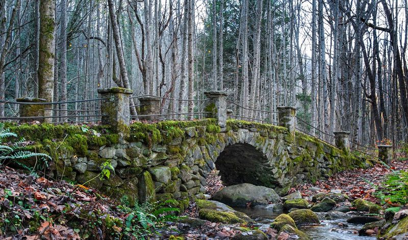 Elkmont Troll Bridge (near Gatlinburg)