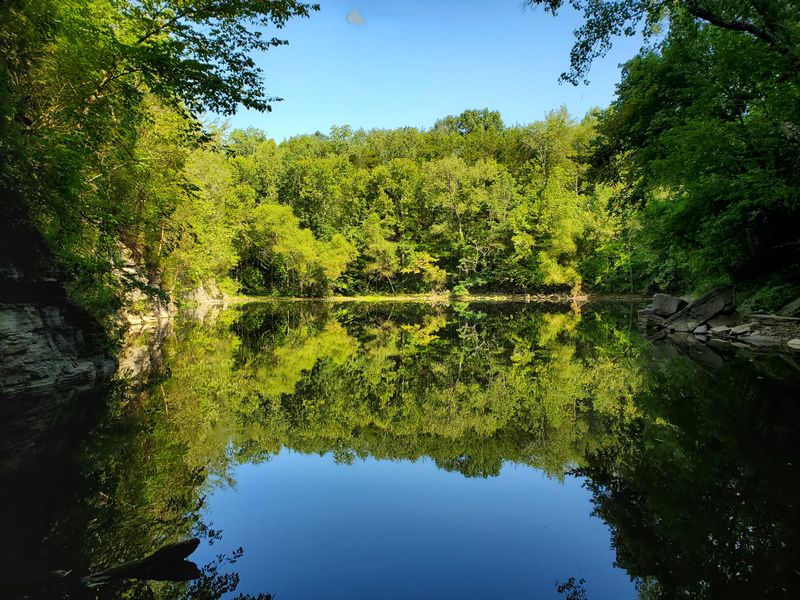 Hidden Lake in Harpeth River State Park (Nashville)