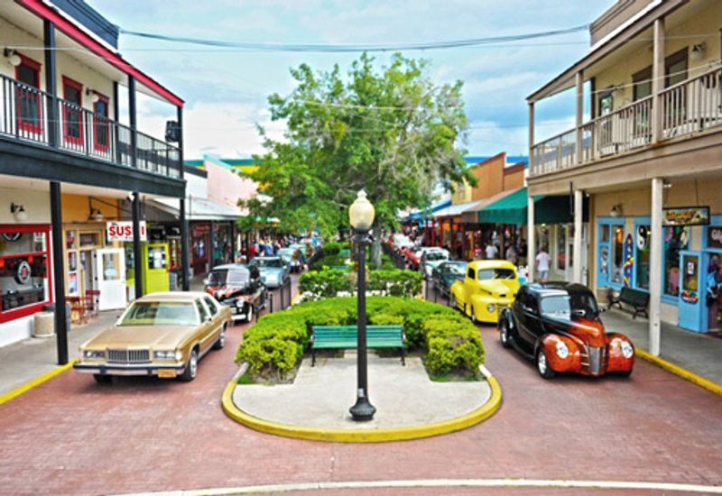 Explore Old Town Kissimmee and catch a free car cruise or show