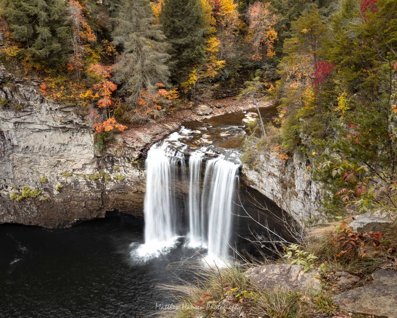 Cane Creek Falls at Dogwood Park