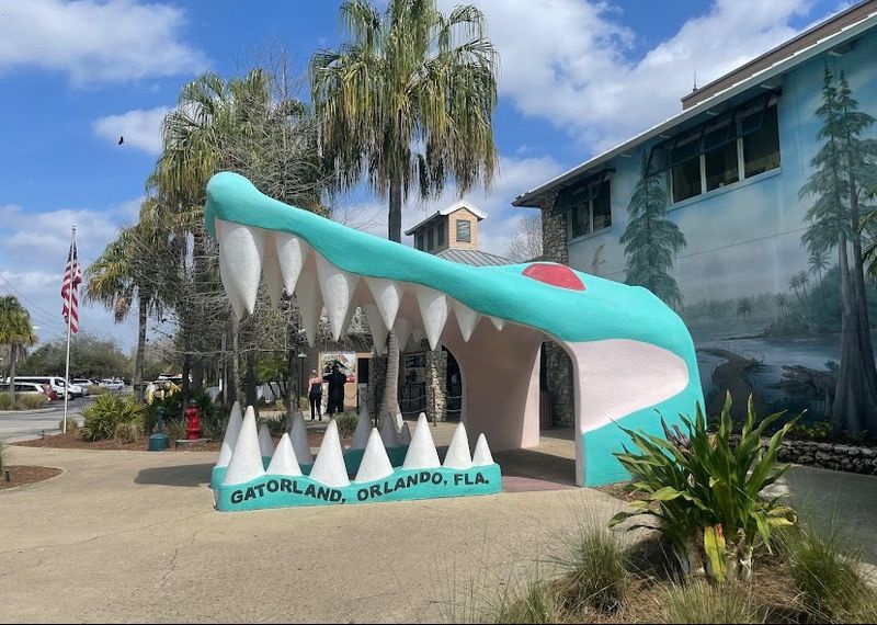 The Iconic Gator Jaws Entrance