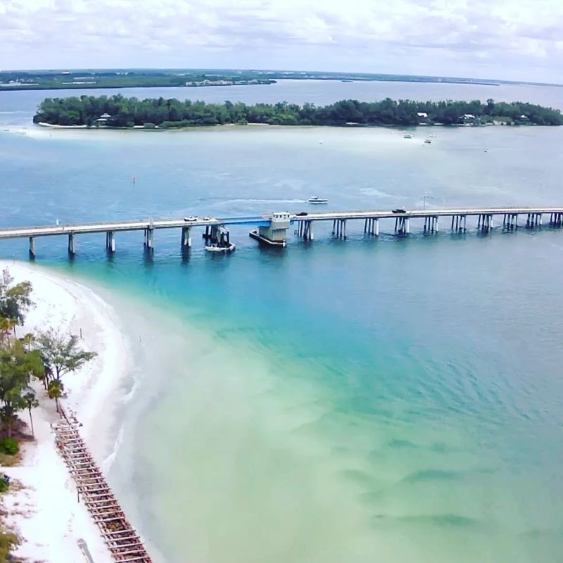Bicycle Cruising Along Gulf of Mexico Drive