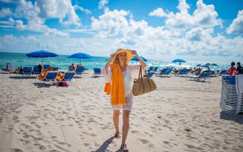 South Beach (Miami Beach) on peak Spring Break weekends