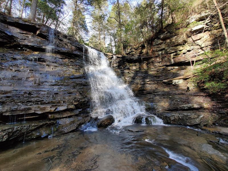 Greeter Falls Waterfall, Altamont
