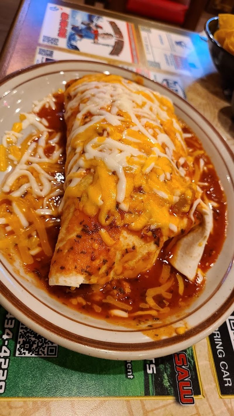 The burritos that make this laid-back Tennessee spot stand out