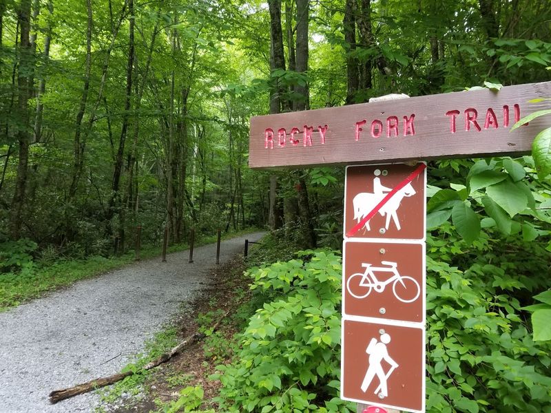 Do a ranger-led spring waterfall or wildflower hike at Rocky Fork or Rock Island