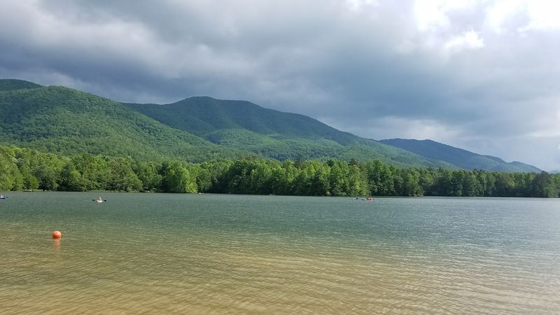 Indian Boundary Lake in Cherokee National Forest