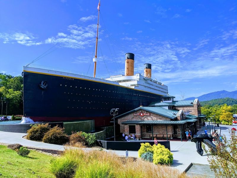 Titanic Museum Attraction in Pigeon Forge