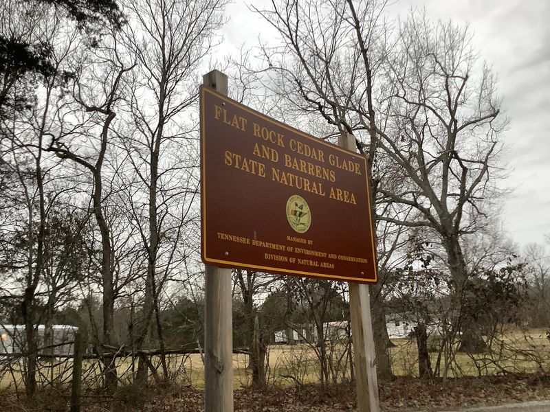 Flat Rock Cedar Glades and Barrens State Natural Area, Murfreesboro