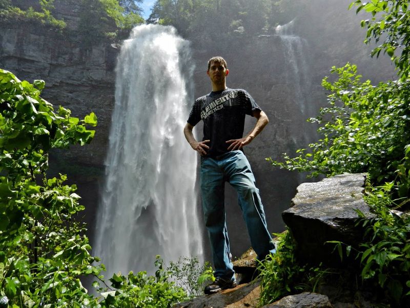 Base of Fall Creek Falls Trail, Fall Creek Falls State Park