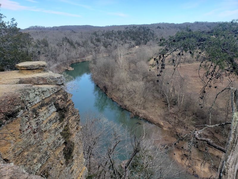 Bluff Trail at Narrows of the Harpeth, Harpeth River State Park