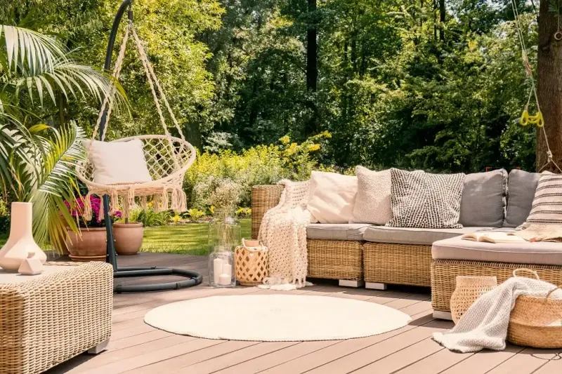 11 Secrets Behind Serene Yards In Iowa - Decor Hint Comfortable Outdoor Seating Spaces