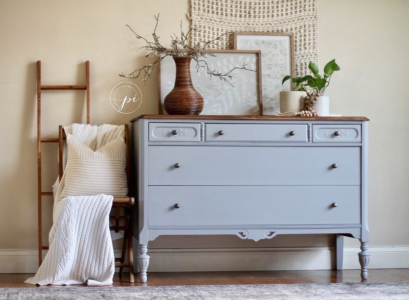 25 French Country Kitchens Designs To Inspire Your Space - Decor Hint Painted Cabinets with Distressed Finishes
