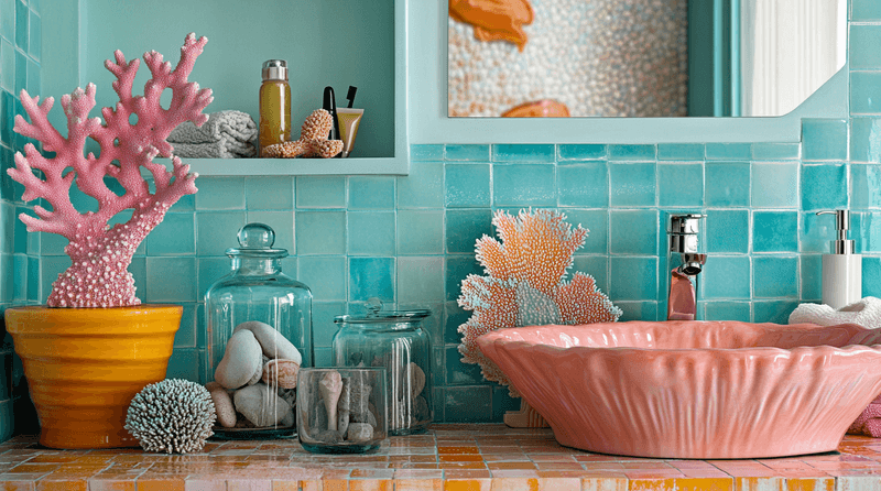 These 11 Coastal-Inspired Designs Are Giving New York Homes A Fresh Look - Decor Hint Statement Shell Accents