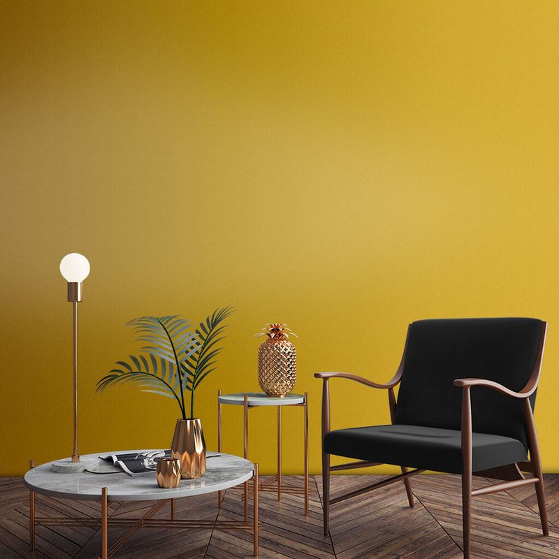 15 Retro Paint Shades Designers Are Loving Again - Decor Hint Mustard Yellow