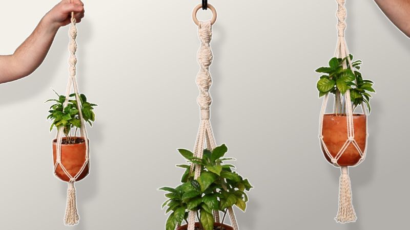 30 Smart Home Decorating Ideas That Cost Almost Nothing - Decor Hint Macramé Plant Hangers