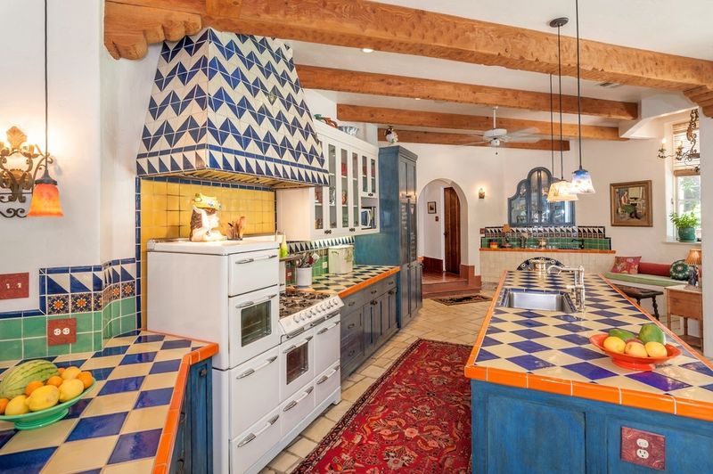 8 Kitchen Mistakes That Clash With New Mexico Style, And 10 That Feel Right At Home - Decor Hint Hand-Painted Talavera Tile Backsplashes