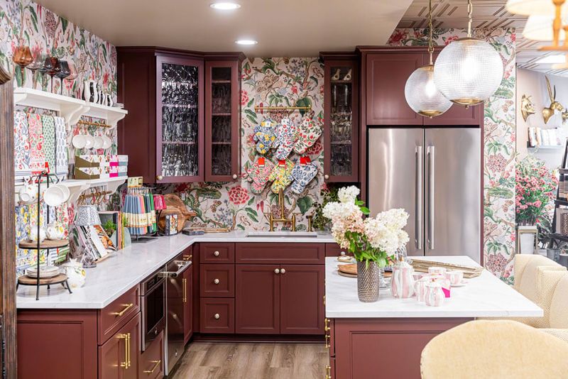 17 Kitchen Colours That Are Officially Out Of Style In 2025 (Plus 5 That Have Been Out For A While) - Decor Hint Burgundy