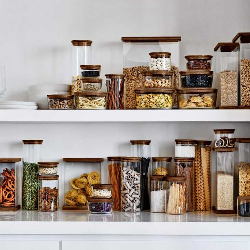 Upgrade Your Space 20 Budget-Friendly Ways To Add Luxury At Home - Decor Hint Use Matching Storage Containers for Organization