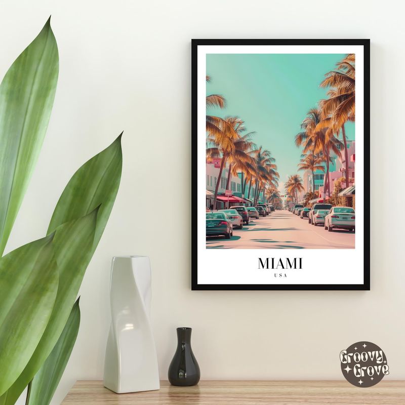 Display Vintage Miami Photography
