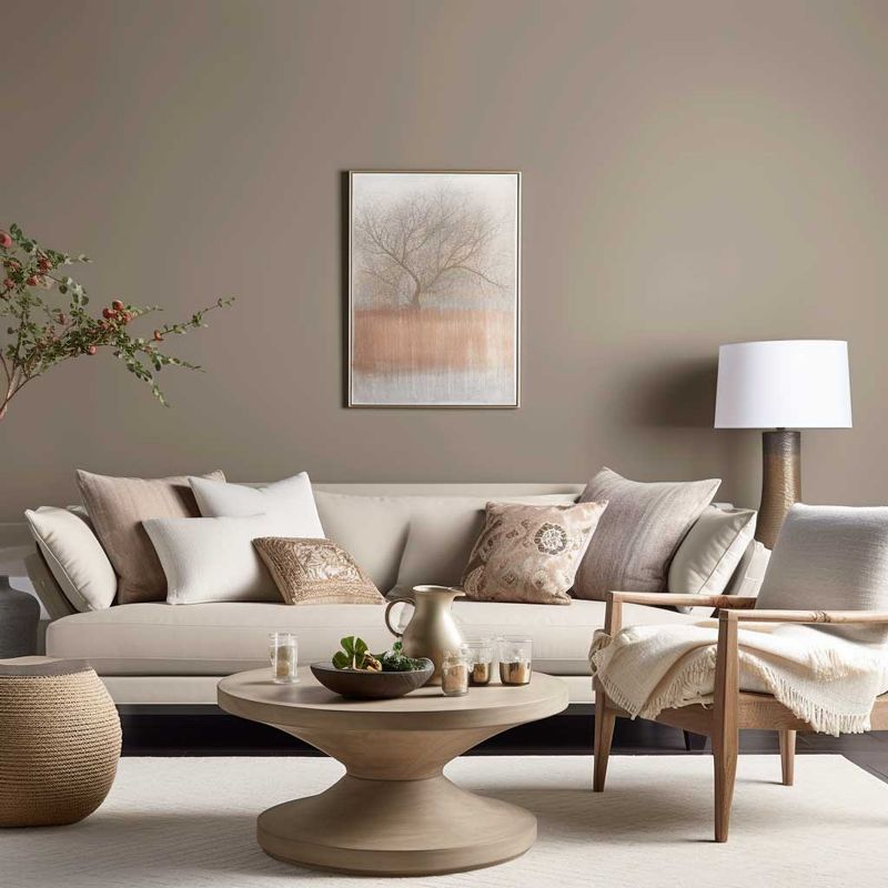 16 Cozy Color Combinations Perfect For Cottage Style Homes - Decor Hint Warm Taupe and Ivory