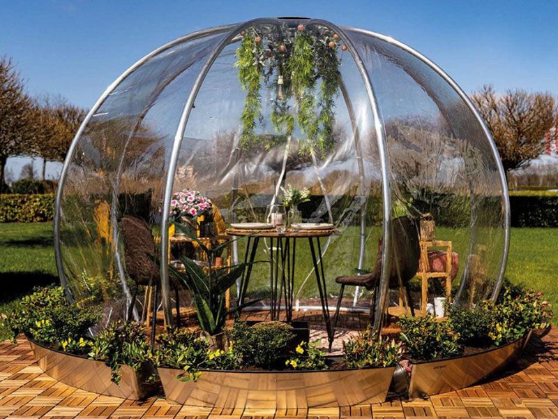 Modular Greenhouse Dining Pods