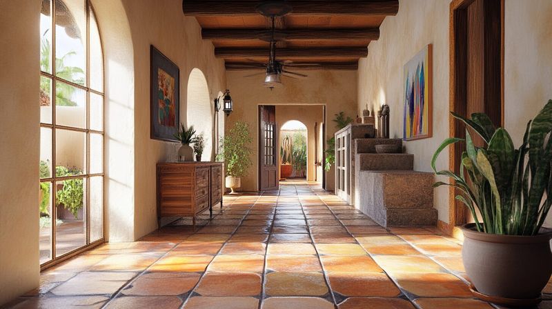 8 Southwestern Entryway Ideas Inspired By New Mexico Casitas - Decor Hint Terracotta Tile Flooring