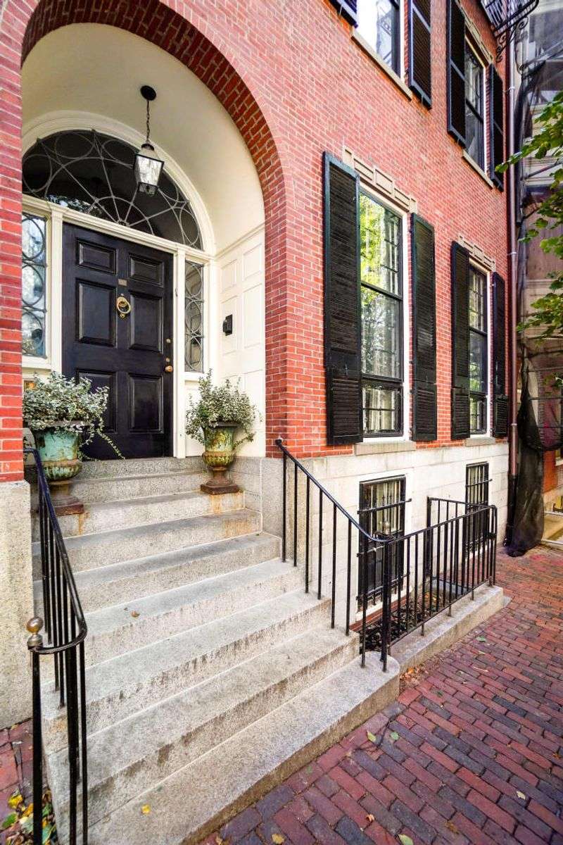 Granite Front Steps