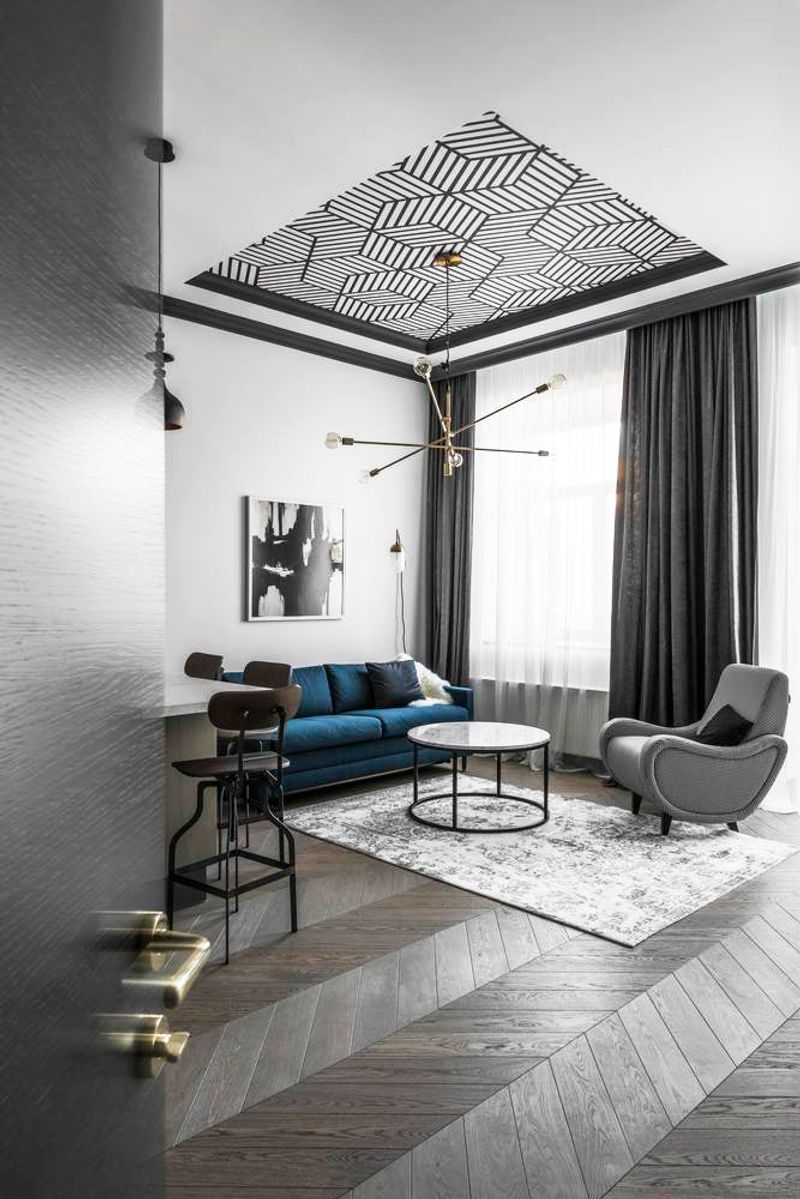 12 Polarizing Home Trends Designers Secretly Love - Decor Hint Statement Ceilings