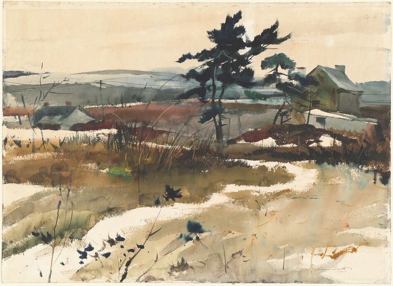 The Window To Get These High-Value Vintage Pieces Is Closing Here's Where To Find Them In Time - Decor Hint Classic Wyeth landscape paintings