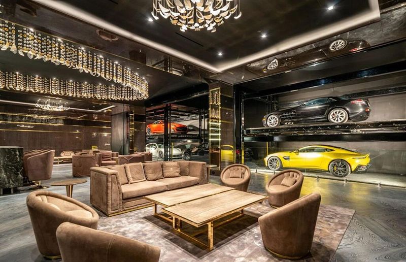 25 Amenities You Can Find In Billionaires' Homes - Decor Hint Underground Car Galleries