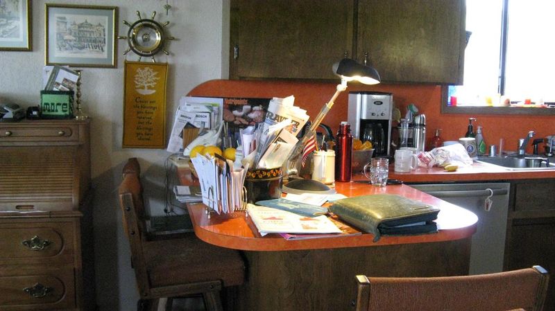 15 Modern Kitchen Trends That Are Always Driving Buyers Away - Decor Hint Kitchen Desks That Collect Clutter