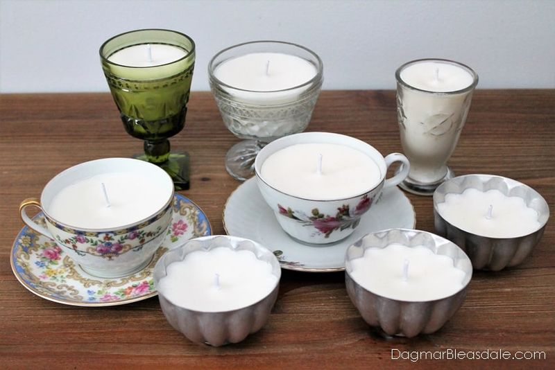 30 Smart Home Decorating Ideas That Cost Almost Nothing - Decor Hint Teacup Candles
