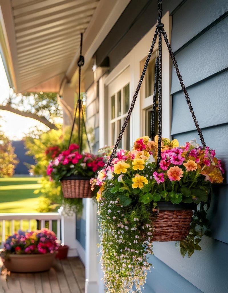 9 Items That Designers Say Should Never Be On Your Porch (And 8 That Should Be) - Decor Hint Potted Plants or Hanging Baskets