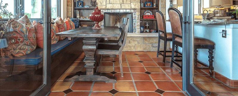 13 Desert-Inspired Decor Elements Found In Arizona Living Rooms - Decor Hint Clay Tile Flooring or Accents
