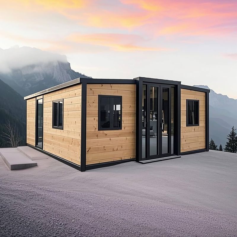 23 Tiny Homes From Amazon For Everyone's Liking - Decor Hint Expandable Container Tiny Home (20 ft)