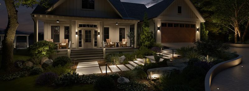 20 Front Yard Ideas That Look Professionally Landscaped - Decor Hint Low-Voltage Landscape Lighting