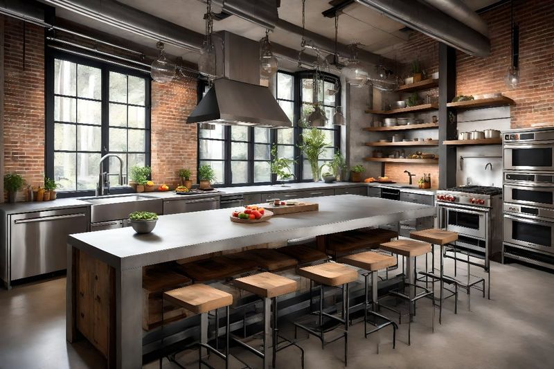 28 Industrial Decorating Ideas For The Whole House - Decor Hint Concrete Countertops