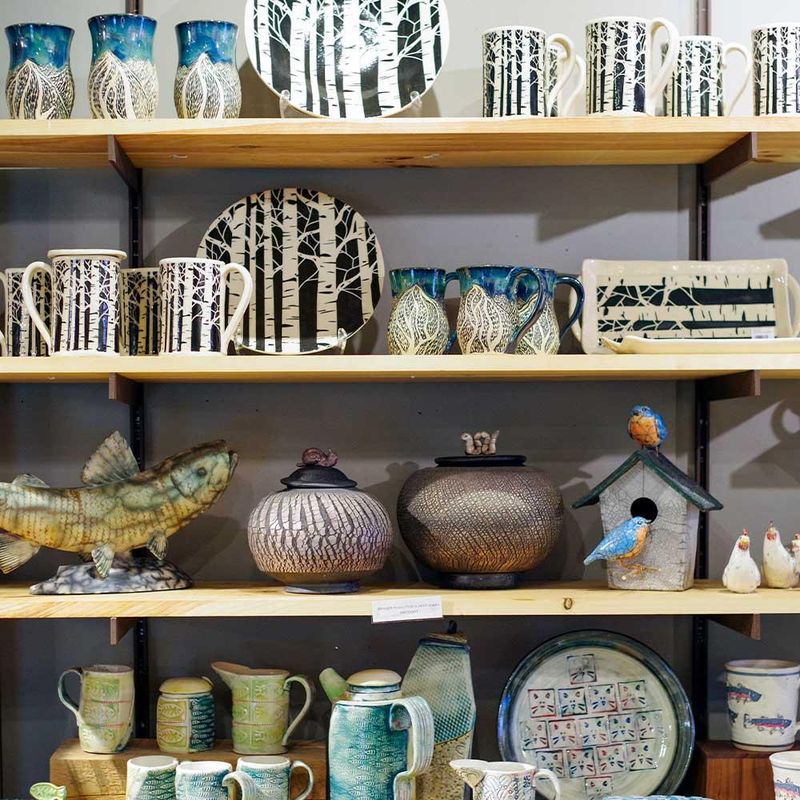 Traditional Vermont pottery