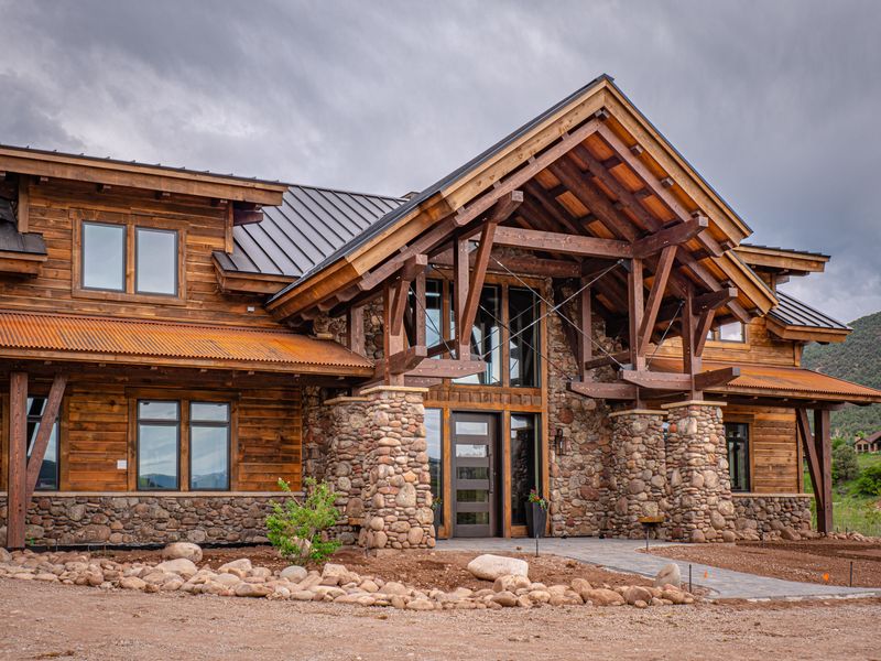 Rustic Timber Framing And Exposed Beams