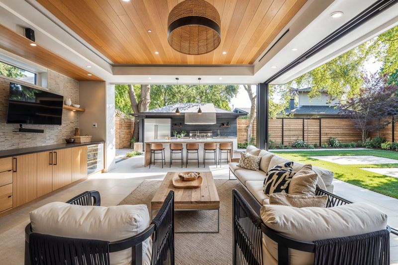 Gourmet Outdoor Entertaining Spaces
