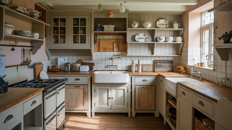 Classic Cottage-Style Kitchens