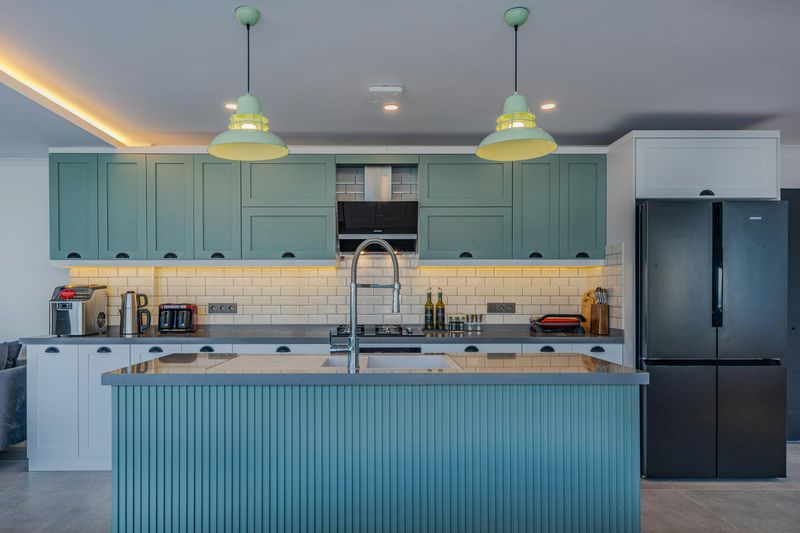 Painted Cabinets In Muted Colors