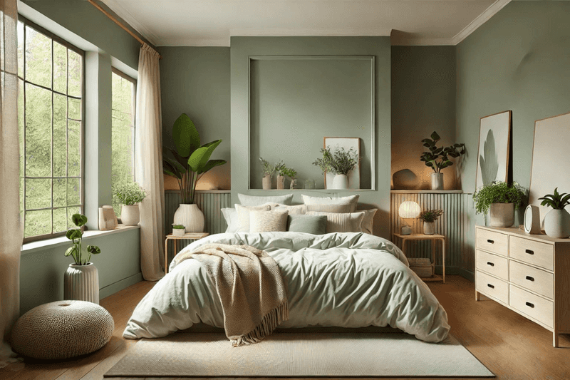 17 Colors Interior Designers Always Tell Clients To Use In A Bedroom - Decor Hint Soft Sage Green
